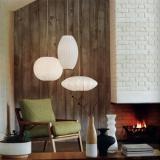 BVH Modern Bubble Lamp Cigar Pendant Small george nelson Design