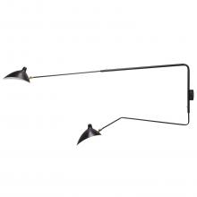 Two-Arm Wall Sconce Serge Moui...