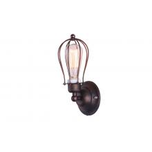 Marconi Small Cage Single Sconce Black