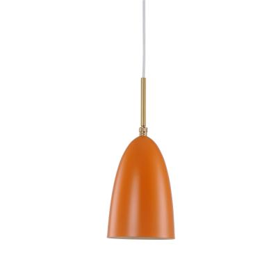 Grashopper pendant lamp Greta M. Grossman Design 8264S-Orange