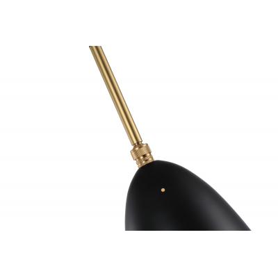 Grashopper pendant lamp Greta M. Grossman Design 8264S-Black