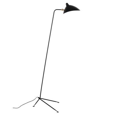 One-Arm Floor Lamp Serge Mouille France Design