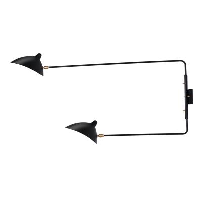 Two-Arm Wall Sconce Serge Moui...