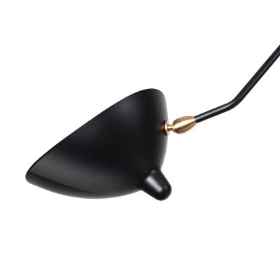 Three-Arm Ceiling Lamp Serge Mouille France Design