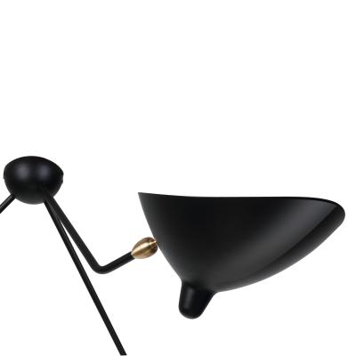 Three-Arm Ceiling Lamp Serge Mouille France Design