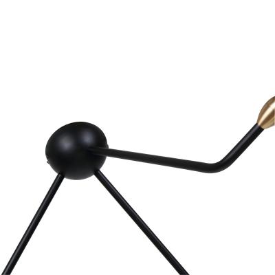 Three-Arm Ceiling Lamp Serge Mouille France Design