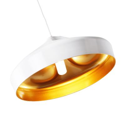 Xavier Lust Pleat Box  Pendant Light   white-8428S