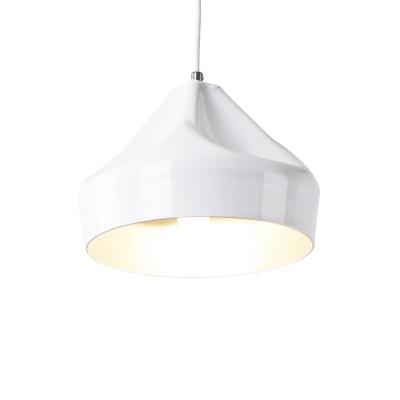 Xavier Lust Pleat Box  Pendant Light -white-8429s