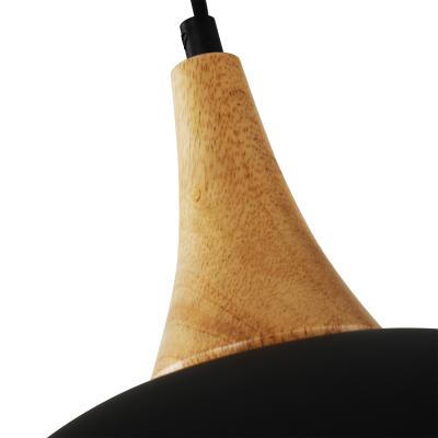 Aluminum wood bread Pendant Light -BLACK、White-8438S