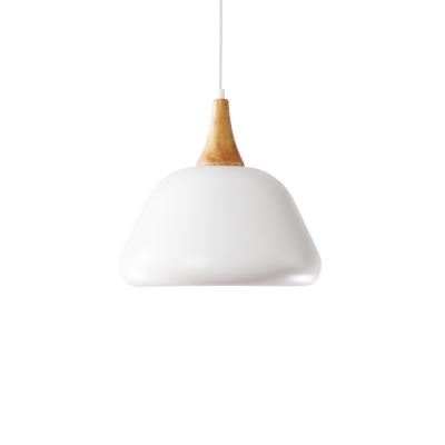 Aluminum wood bread Pendant Light -BLACK、White-8438S