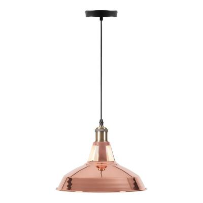  Bushwick Industrial Pendant Light - Copper -8605S-CR