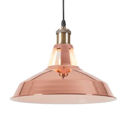  Bushwick Industrial Pendant Light - Copper -8605S-CR