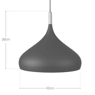 Hirst Large Pendant Light - White-8610S-WE