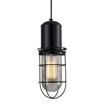 Portside Caged Pendant Light -...