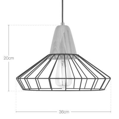Scandi Cage Lamp-8621S