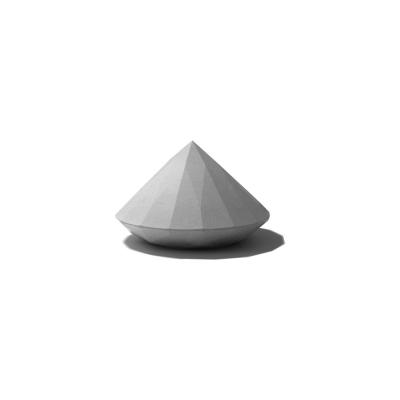 Cement diamond paperweight