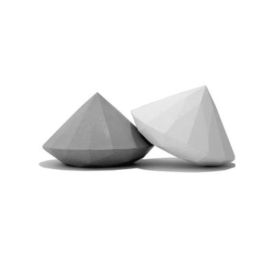 Cement diamond paperweight