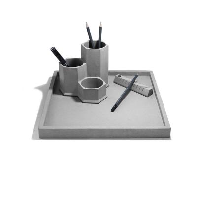 Cement fruit tray Square Tray