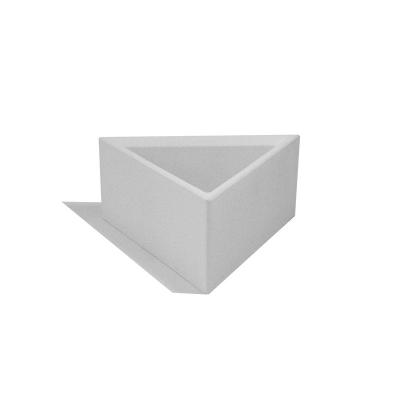 Cement flowerpot triangle succulents micro landscape Flowerpot