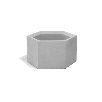 Concrete flowerpots multilater...