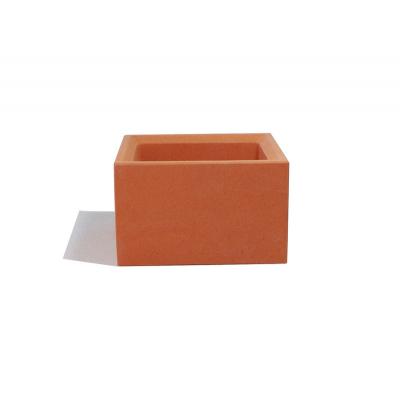 Cement flower pot square H-06