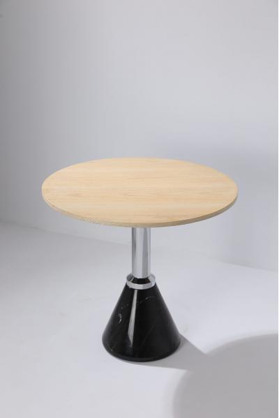 Round Coffee Table In Log Style