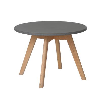 Concrete Wood Coffee Table