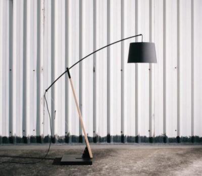 Solid Wood Iron Sagittarius Floor Lamp