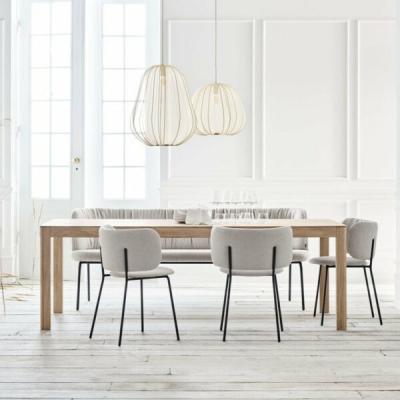 Polyester Iron Mesh Gauze Ceiling Lamp