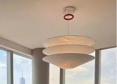 Floating DuPont Paper Pendant Light