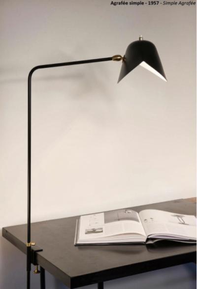 Serge Mouille Agrafée Desk Lamp