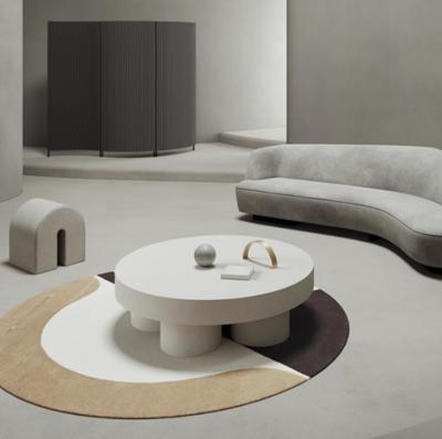 Magnesium Oxide Thick Pillar Coffee Table